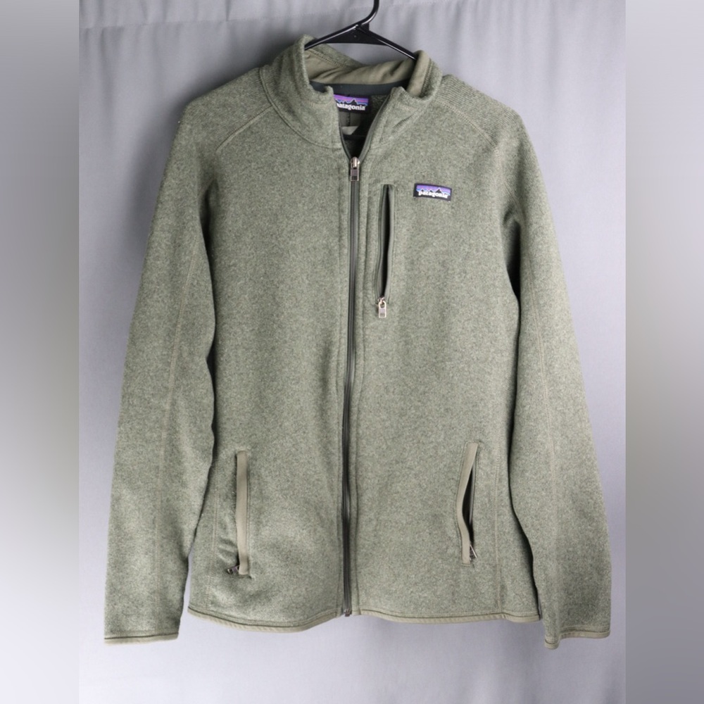 Green Patagonia Men’s Better Sweater Fleece Jacket, Size : L